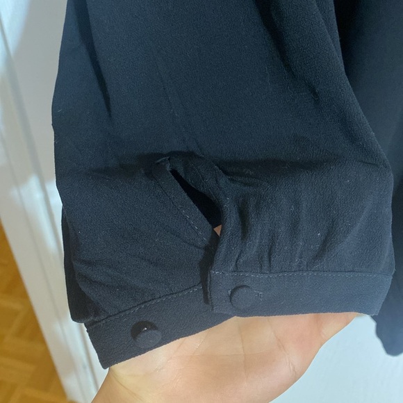 NWT Torrid Mini Black Long Sleeve Dress With Chain Detail Size 5X - Picture 3 of 8